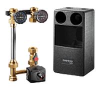 Oventrop Regumat système de raccordement Kessel 1357272 DN 25, Wilo - Yonos PARA RKA, avec Yonos