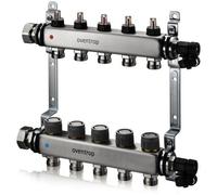 Oventrop Oventrop Collecteur de chauffage Multidis SFQ 8 circuits, M 30x1,5, acier inoxydable Quantité:1