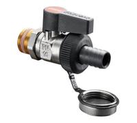 Oventrop Robinet à boisseau sphérique KFE Oventrop Optiflex pour passage solaire DN 15, nickelé Quantité:1