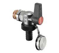 Oventrop Robinet à boisseau sphérique KFE Oventrop Optiflex pour Solar DN 15 équerre, nickelé Quantité:1