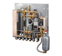 Oventrop Station d'appartement Oventrop Regudis W-HTU Duo cuivre brasée 1341332 Quantité:1