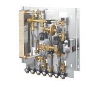 Oventrop Station d'appartement Oventrop Regudis W-HTF Echangeur de chaleur cuivre, mixte. Cercle, 12l/ Quantité:1