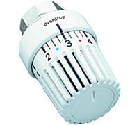 Oventrop Uni LH 1011488 8-38 ° C, sans position zéro, blanc , avec correspondance Fühler