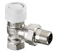 Oventrop thermostatique Oventrop série AV 9 1183704 G 2000 / 2 x Rp 2000 / 2, laiton nickelé, en coin