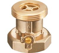 Oventrop vanne d'arrêt SVE laiton DN 25, 1", G 1 1/2" 1070008
