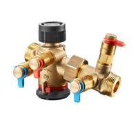 Oventrop Vanne de régulation OV Cocon QTZ avec plaque à orifice, DN15, 1/2AG, 30-120 l/h Quantité:1