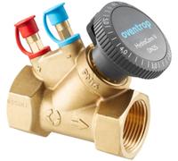 Oventrop Vanne d'équilibrage HydroCom 1062704 DN 15, Rp 2000 /2, PN 16, filetage intérieur des deux côtés, laiton