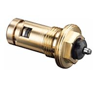 Oventrop vanne Oventrop Gh 1018083 G 2000 / 2 mâle, avec siège de tube, 6 valeurs de préréglage, laiton