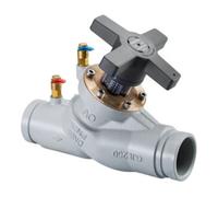 Oventrop Vanne OVstrangreg.Hydrocontrol G Fonte grise, PN 16, DN 100, les deux rainures de cylindre Quantité:1