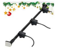 Over Door Garland Hook - 31,5-39,37 pouces Strong Réglable Rod, accessoire accroché robuste | Cintre de porte réutilisable sans drill pour décoration saisonnière de fête de vacances en plein air intér
