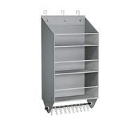 Over Door Hat Rack, Baseball Cap Organizer Storage for Closet Bedroom, Non Woven Fabric with Metal Frame Hanging Holder, Space Saving Multi Layer Shelf with Hook Rod for Entryway Apartment Dorm