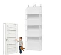 Over Door Organizer, 4 Tier Shelves with Space Saving, Closet Storage Use