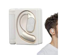 Over Ear Earbuds Waterproof Headset with Noise Cancelling Double-Fold Charging Case Sweatproof Wireless Earbuds for Running Sports Workout Gym Home Outdoor Study Music Phone Calls