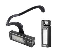 Over Ear Head Light - Rechargeable LED Flashlight, 1200mAh Headlamp with Ear Hook Design, Head Light for Hiking Camping Nighttime Running Cycling, Outdoor Accessory, Lamp for Vehicle Maintenance