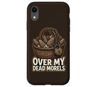 Over My Dead Morels Funny Champignons Coque pour iPhone XR