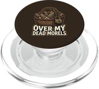 Over My Dead Morels Funny Champignons PopSockets PopGrip pour MagSafe