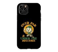 Over par & Under The Influence - Golfeur de Golf Joueur de Golf Coque pour iPhone 11 Pro