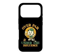 Over par & Under The Influence - Golfeur de Golf Joueur de Golf Coque pour iPhone 17 Pro
