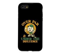 Over par & Under The Influence - Golfeur de Golf Joueur de Golf Coque pour iPhone SE (2020) / 7/8