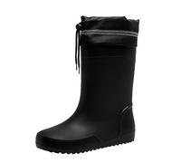 Over Shoe Bottes de pluie pour homme Premium mi-mollet semelle plate tendance saison de pluie renforcée bottes de pluie pour homme Surchaussures Taille 46, Noir , 41 1/3 EU