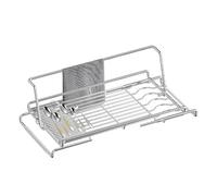 Over Sink Drying Rack | Expandable Stainless Steel Dish Holder | Stink positioned over the sink, preventing wobbling during use aRack | for Chopsticks Plates Bowls Spoons Utensil Tableware Silverware