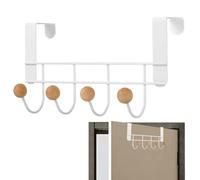 Over The Door Hook - Sturdy Door Hooks No Drilling Required | Overs Doors Hanger Holder | Towel Rack Coat Rack Rust-Resistant | Over D00r Hanger Doors Hooks For Entryway Kitchen Bathroom Bedroom