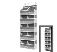 Over The Door Organizer | Multi Pocket Fabric Storage For Bedroom Bathroom
