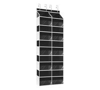 Over The Door Organizer | No Drilling Multi Pocket Fabric Rack Basket | Stu