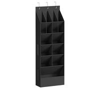 Over the Door Organizer - Porte-chaussures | 11 compartiments de rangement pour chaussures | Grande capacité Oxford Narrow Storage Containers for Closet Slippers Sneakers Diapers Toys