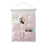 Over The Door Storage Hanging - Sac de rangement mural | Fruit Print Waterproof Over the Door Closet Organizer - Hanging Pocket Organizer with Multi-Compartments for Bedroom Bathroom Kitchen