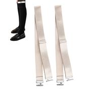 Over-the-Knee Socks Garters, Adjustable Anti-Šlip Leg Clamps With Elastiç Stretch Buckles, Secure Hold Foř Thigh High Socks Boot Šocks, For Women Girls, Prevent Slippîng, 1 Pair