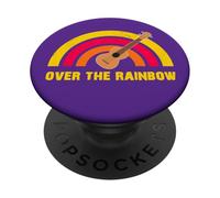 Over The Rainbow Ukulélé Uke PopSockets PopGrip Adhésif
