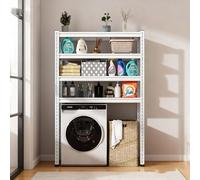 Over The Toilet Shelf, Over The Toilet Organizer for Laundry Room/Kitchen/Bathroom, Multi-Scene with Heavy-Duty Design for Space-Saving Storage(L140W50)