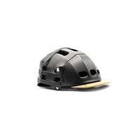 Casque Pliable Plixi pour vélo, Trottinette électrique, gyroroue, Roller, VAE - Norme CE EN1078, même Protection Qu’Un Casque Classique - Volume divisé par 3 (Titanium Grey, S/M (54-58 cm))