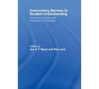 Overcoming Barriers to Student Understanding - [Version Originale] Jan Meyer, Ray Land (Auteur)