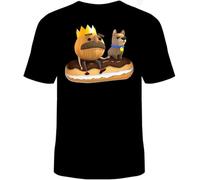 Overcooked King Onion and Kevin T-Shirt Unisex Cotton Adult Funny Video Game New Cotton Round Neck Tops Tee Shirt Manches Courtes(X-Large)