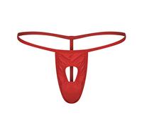 OverDose Boutique String Ficelle Homme Taille Basse Trou Ouvert Tentation sous-vêtement Bikini G-String élastique