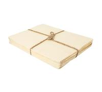 OVERDOSE Lot de 50 feuilles de papier vierge A4 faites à la main pour peintures, dessins, lettres, papeterie - Épais 200 g/m² - Taille 33 x 25 cm