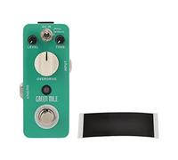 Overdrive Micro Pédale Guitare Électrique Verte Métal 2 Modes Warm & Hot - Son chaud et puissant, boîtier robuste, idéale pour guitaristes exigeants