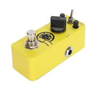 Overdrive Pedal Guitar Effet True Bypass Dual Mode Boost Boost Vintage Sound Sound Guitar Guitar Pédale pour les musiciens de blues rock Metal Yellow