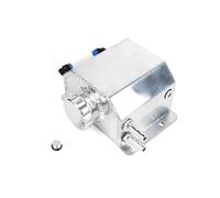 Overflow Expansion Catch Can Récupérateur D'huile Universel 1L/2L Réservoir Liquide Refroidissement Radiateur Débordement Carburant Avec Bouchon Vidange Reniflard(1LYH-Silver)