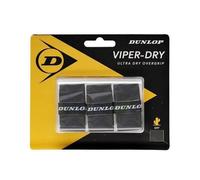 Overgrip - Dunlop - Viper-Dry - Noir - Taille Unique - 12 Pièces Multicolore