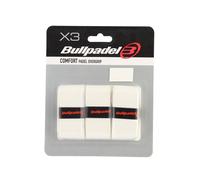 Bullpadel Overgrip GB-1200 Confort – Lot de 3 – Blanc
