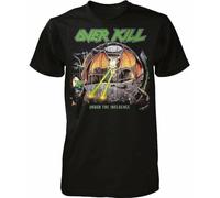 Overkill Under The Influence Album Tee Men Black Cotton T-Shirt Manches Courtes(XX-Large)