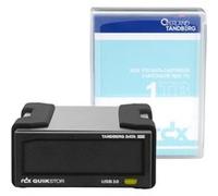 Overland Tandberg RDX QuikStor - Lecteur de disque - cartouche RDX - SuperSpeed USB 3.0 - externe - avec Cartouche 1 To Noir G