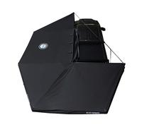 Overland Vehicle Systems - XD Nomadic 270 - Auvent avec lumières et occultants, côté passager, hexagone gris, bordure noire et housse de voyage noire - Pas de supports, pas de matériel
