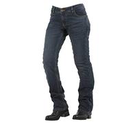 Overlap Donington Jeans Femme Homologue Route, Gris/Bleu, Taille 28