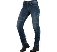 Overlap Imola Jeans de moto de dames, bleu, taille 36 pour femmes
