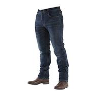 OVERLAP Manx Jeans Homme, Gris/Bleu, Taille 30