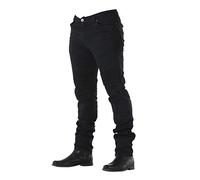 OVERLAP OVP-CAST-HA-BK32 Castel Jeans Homme, Noir, Taille 32